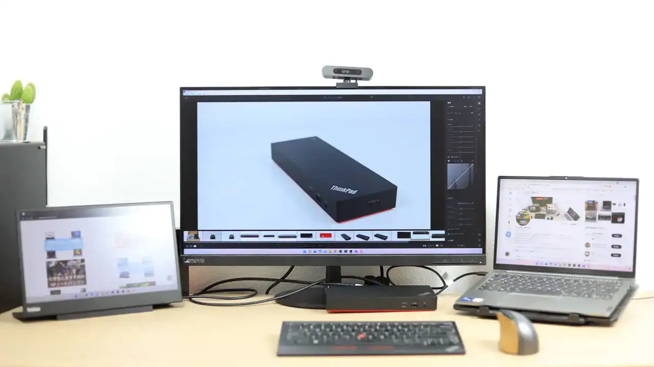 ThinkPad ユニバーサル Thunderbolt 4 ドックのレビュー - パソコンガイド