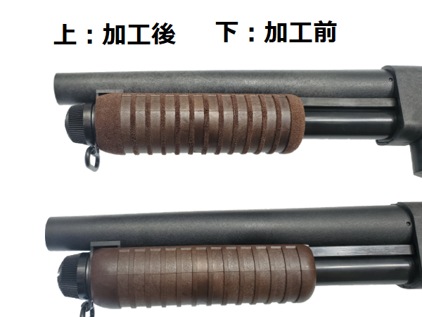 カスタム完成品】マルゼン: エアショットガン本体 CA870 ソードオフ