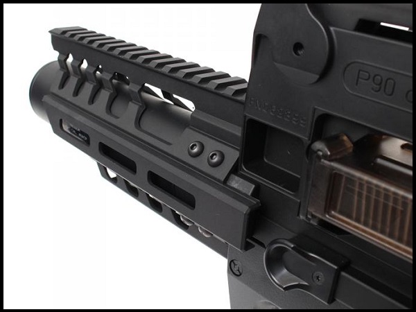 LAYLAX・NITRO.Vo (ニトロヴォイス): P90 M-LOK レイルハンドガード