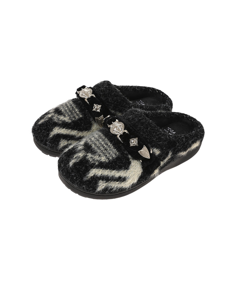 Knit Slip-On TOGA x SUBU｜トーガプルラ(TOGA PULLA)｜Forget-me-nots