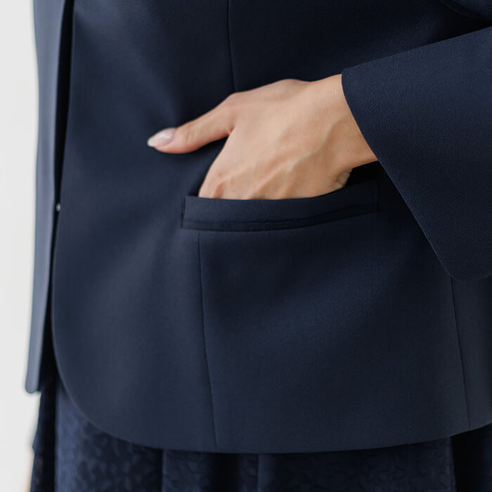 15号～19号｜ノーカラージャケットとオパールワンピースのアンサンブル