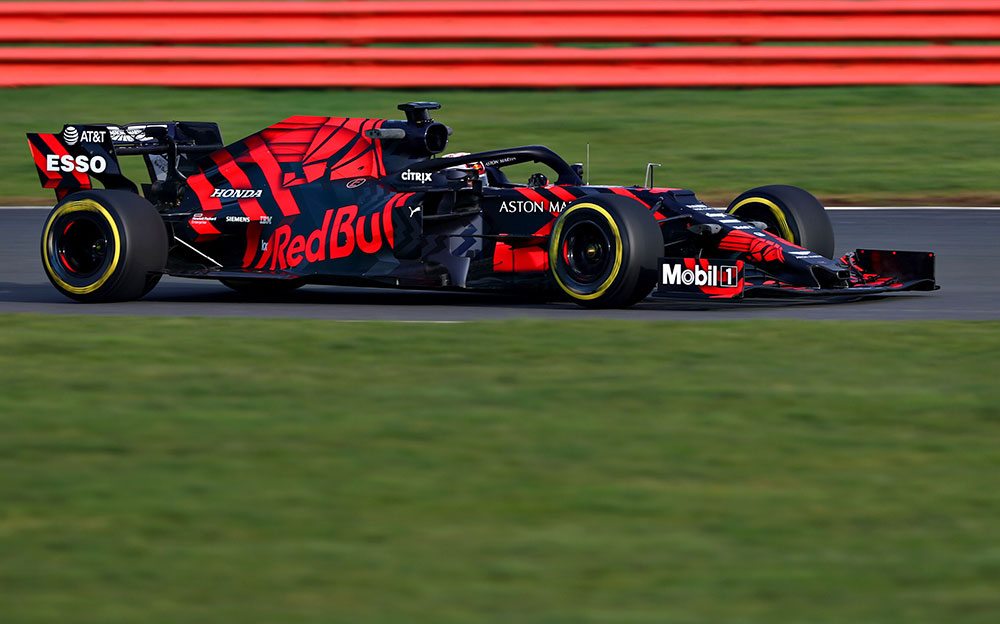 レッドブル・ホンダRB15、ノートラブルで38周を走破！「ポジティブ」を