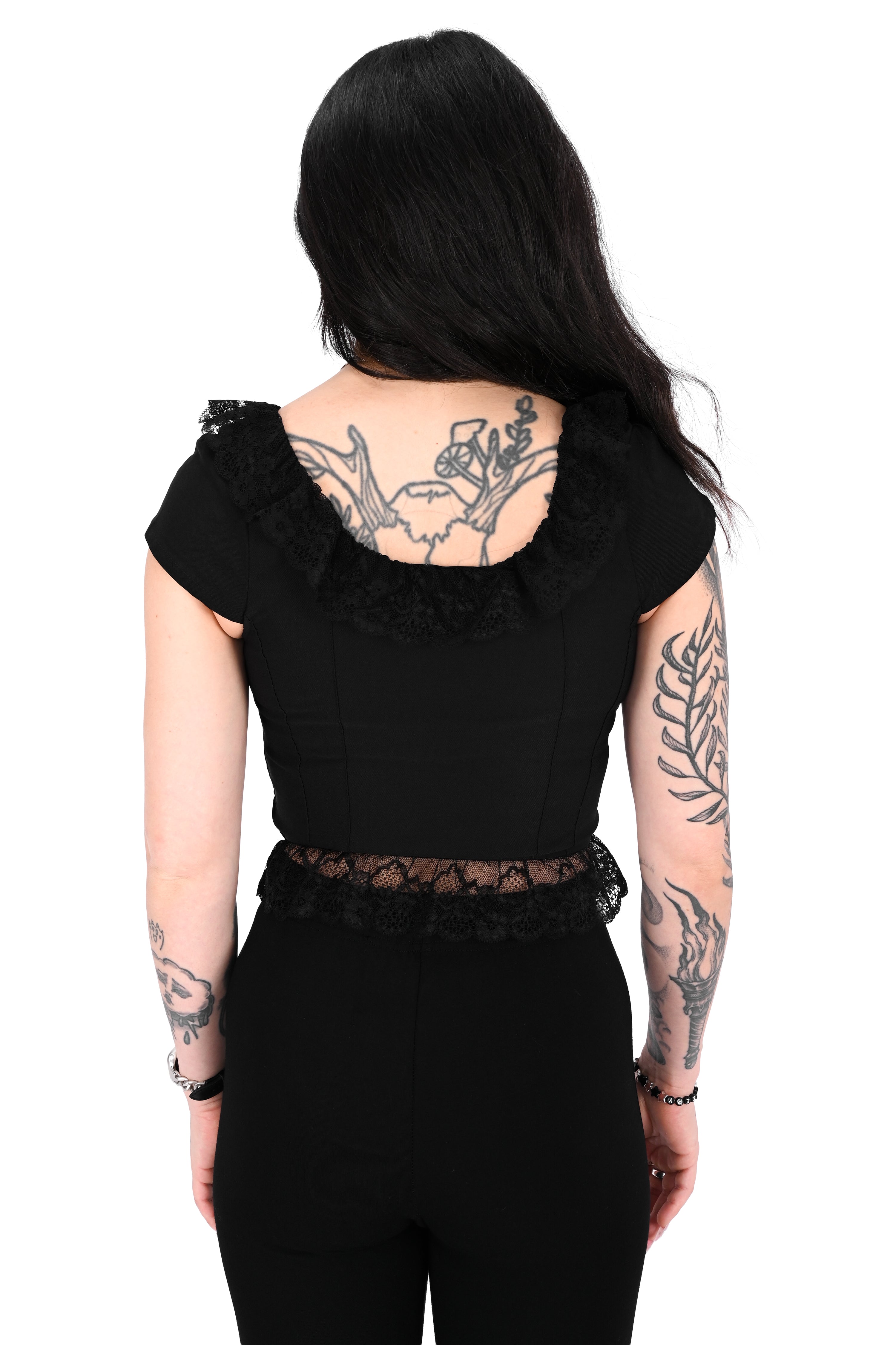 Alena Corset Top - Twill – FOXBLOOD