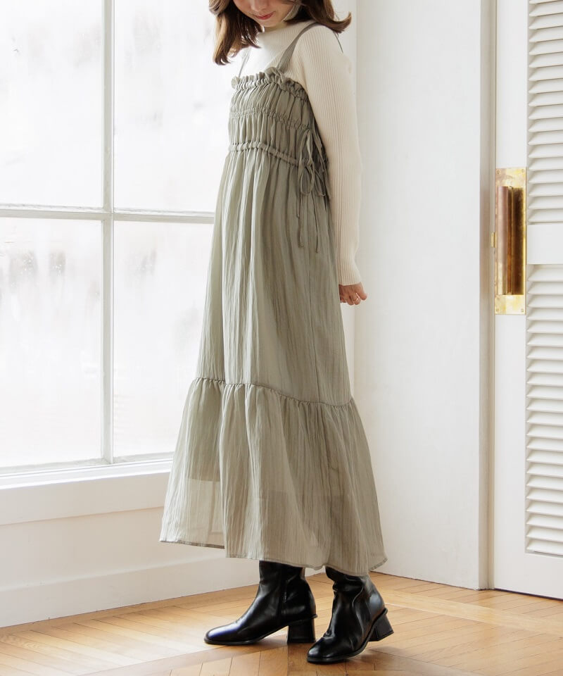 60%OFF】gloss ribbon onepiece～ｸﾞﾛｽﾘﾎﾞﾝﾜﾝﾋﾟｰｽ | flower／フラワー