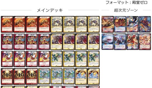 デュエマ 旧環境 ゲートボール シータミッツァイル デッキ 殿堂ゼロ CS