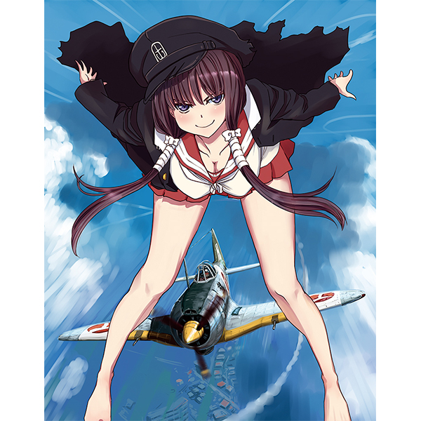 野上武志」キャンバスアート08 紫電改のマキ（C） :: flagments