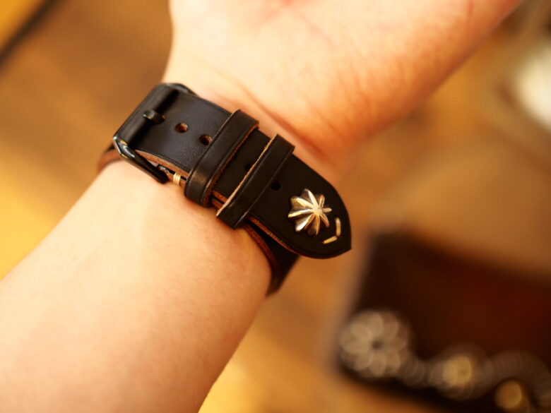 クロムエクセルとSLVER925の腕時計ベルト【SILVER CONCHO】シリーズ