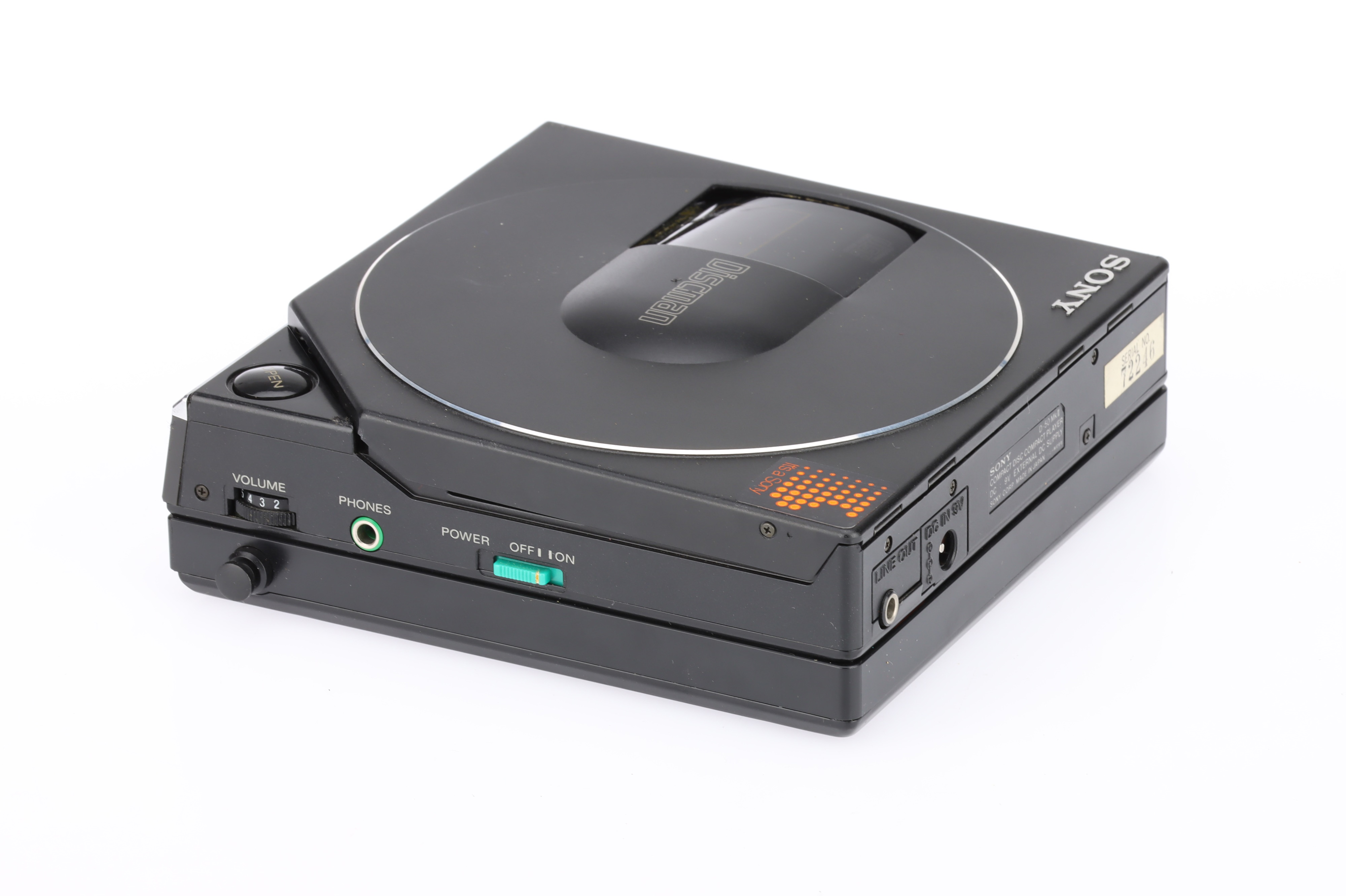 SONY コンパクトディスクプレーヤ AC-D50 SONY D-50 コンパクトCD
