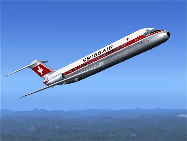 Swissair Douglas DC-9-30 for FS2004
