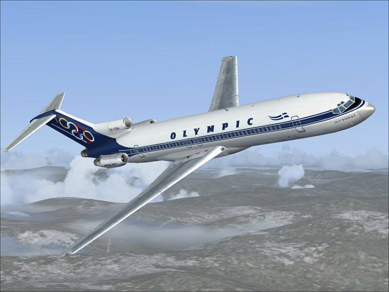 Olympic Boeing 727-200 for FS2004