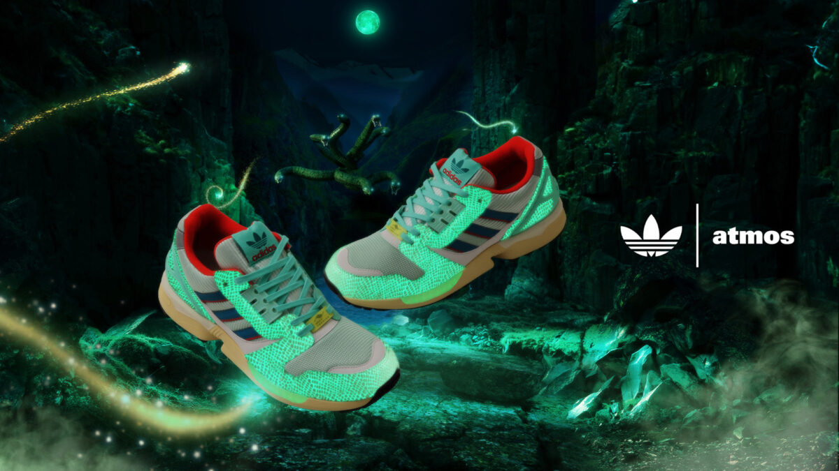 atmosからadidas Originals別注シリーズ”ZX 8000 G-SNK”の新作が9月27