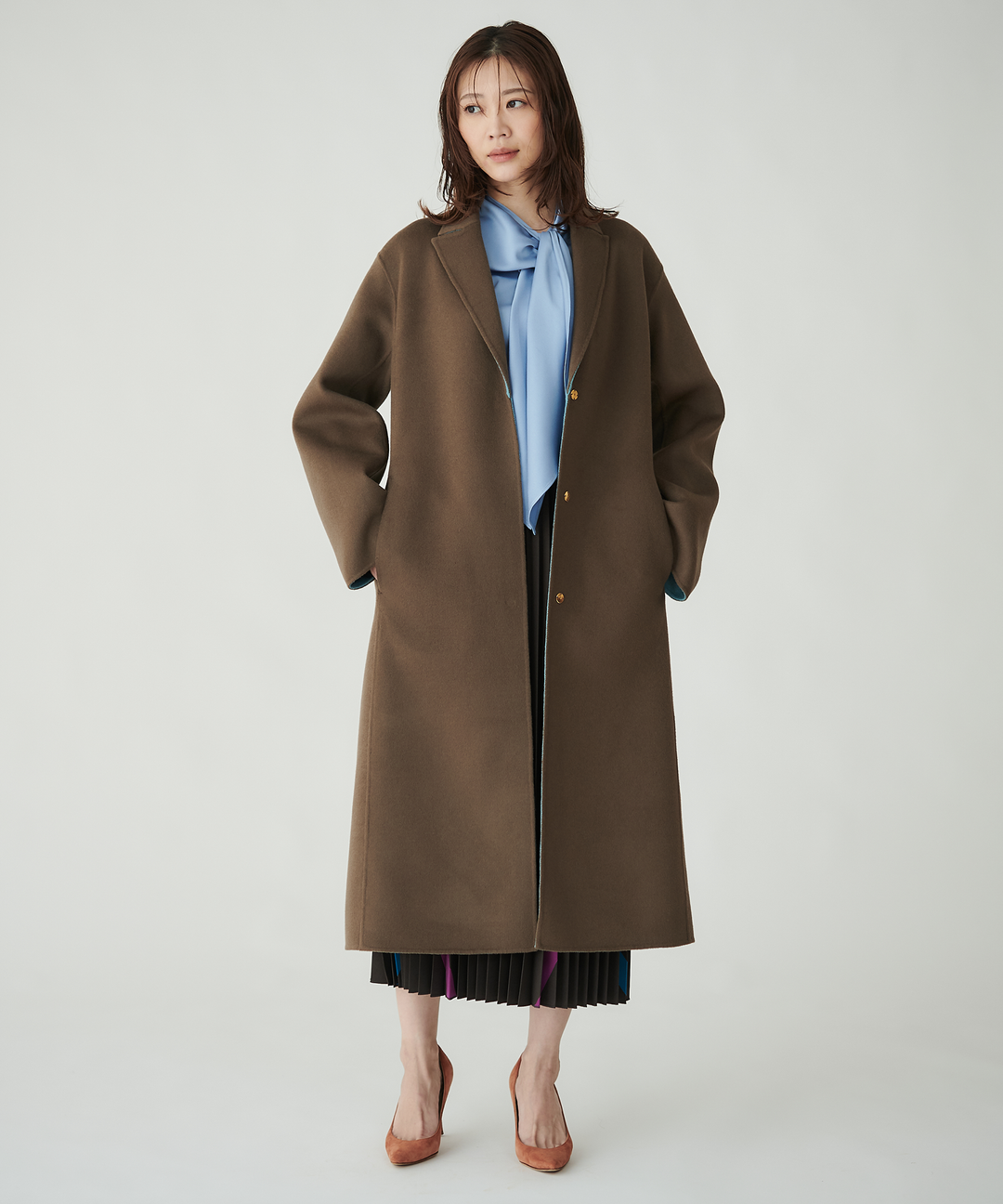 ロロピアーナロングコート – FACE SANS FARD