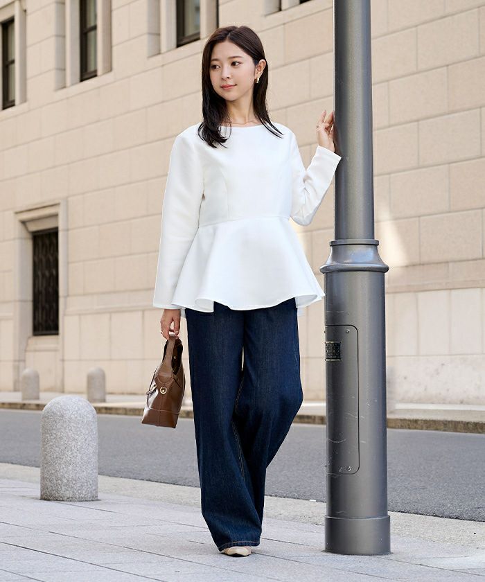 2wayペプラムブラウス | ur's（ユアーズ）