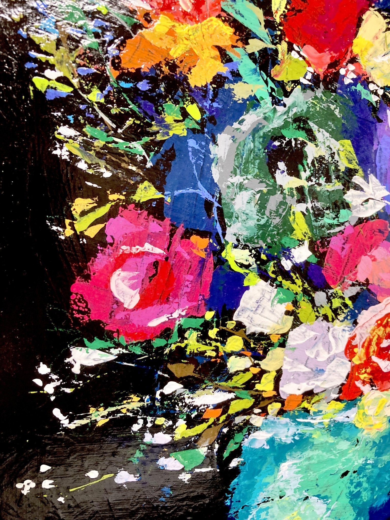 絵画の通販、購入ならFROM ARTIST/作品名：ベルトランと幻想の花束