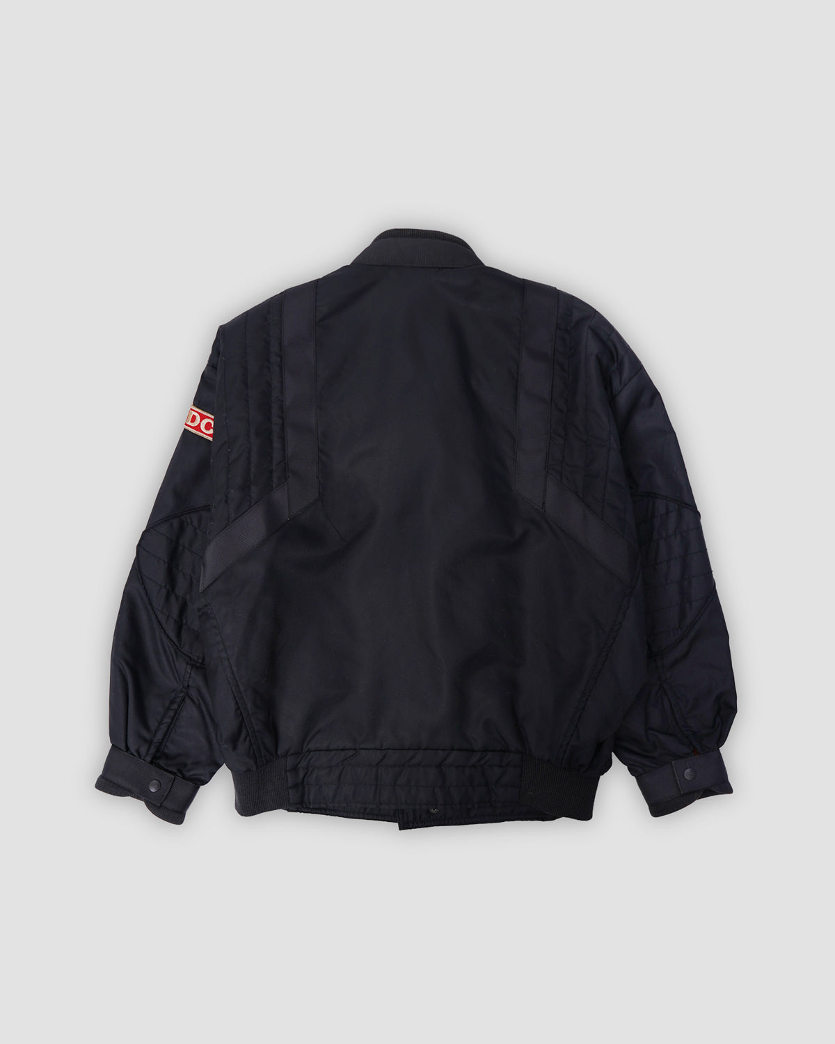 Skyline Black Nylon Racing Jacket – Front General Store