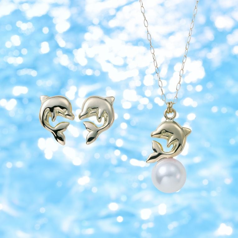 DOLPHIN /イルカ」海の生き物ジュエリー【神戸生まれのジュエリー