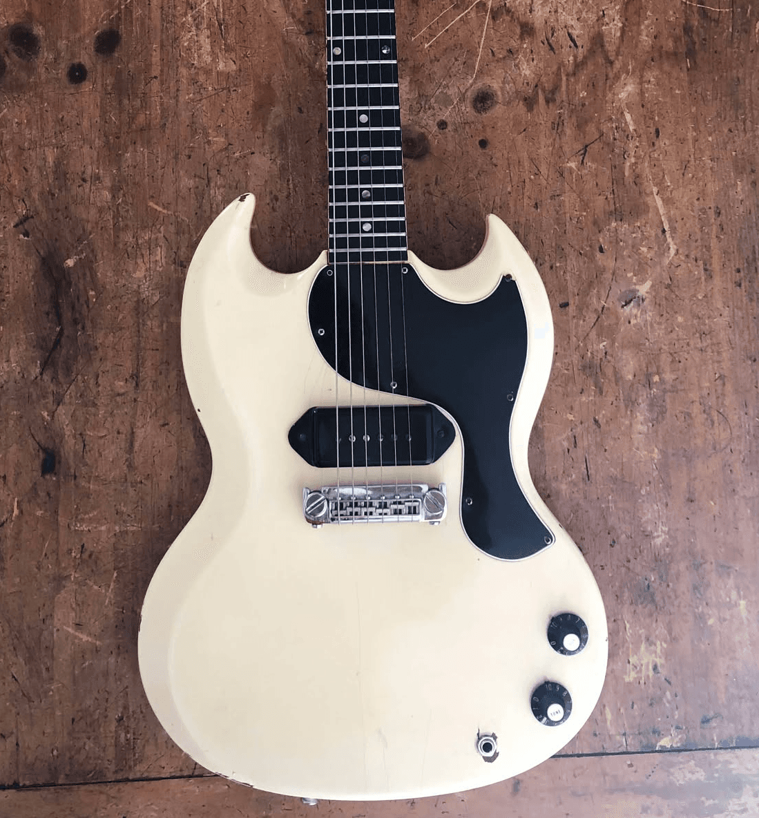 1964 Gibson SG Junior in Polaris White: The Pre-1965 Single-Pickup