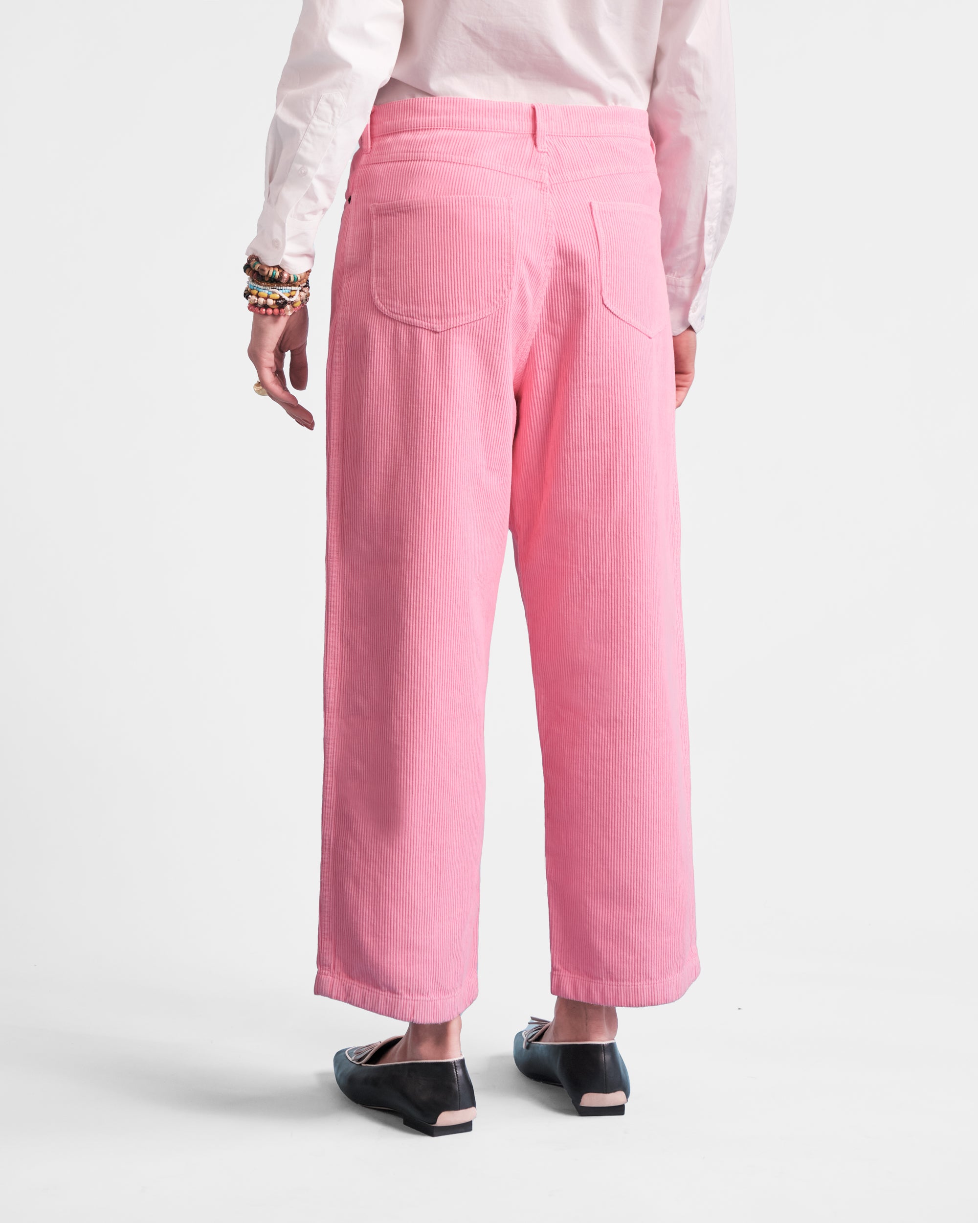 Jane Corduroy Pant - Pink – Frances Valentine