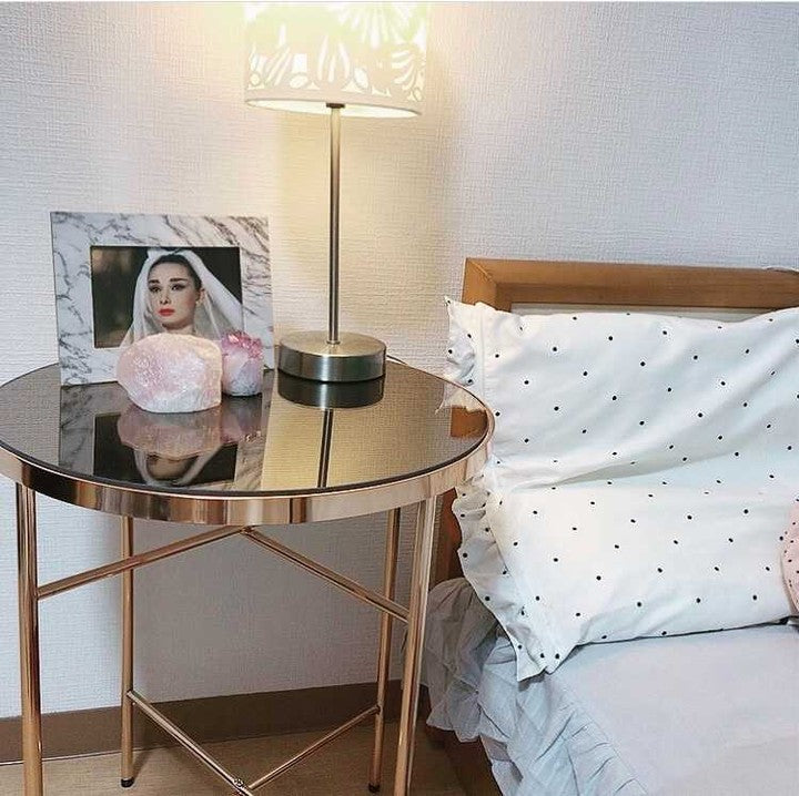 ミラー天板で華やかな印象のサイドテーブル | Francfranc（フラン