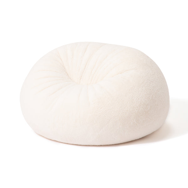 シェリー プードルファー ビーズソファ L アイボリー | Francfranc