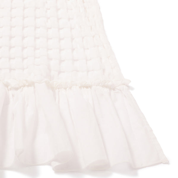 なめらか ワッフルケット ダブル ホワイト | Francfranc（フランフラン