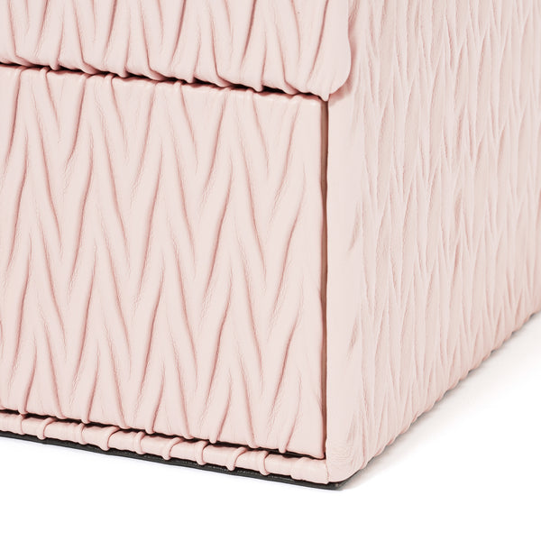 エンボス コスメボックス ピンク | Francfranc（フランフラン）公式