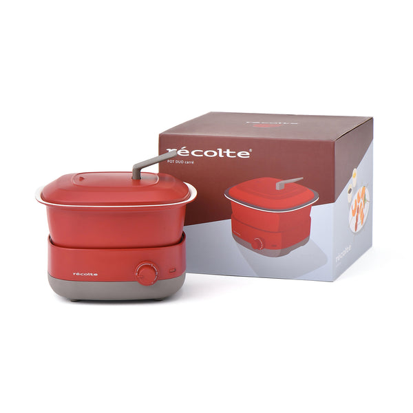 レコルト ポットデュオ キャレ レッド | Francfranc（フランフラン