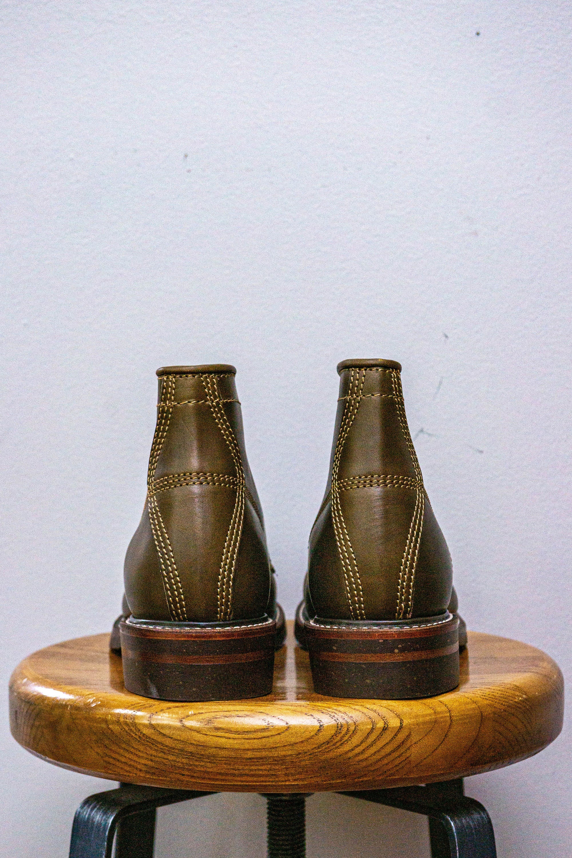 John Lofgren Combat Boot - Dark Olive Chromexcel - Franklin & Poe