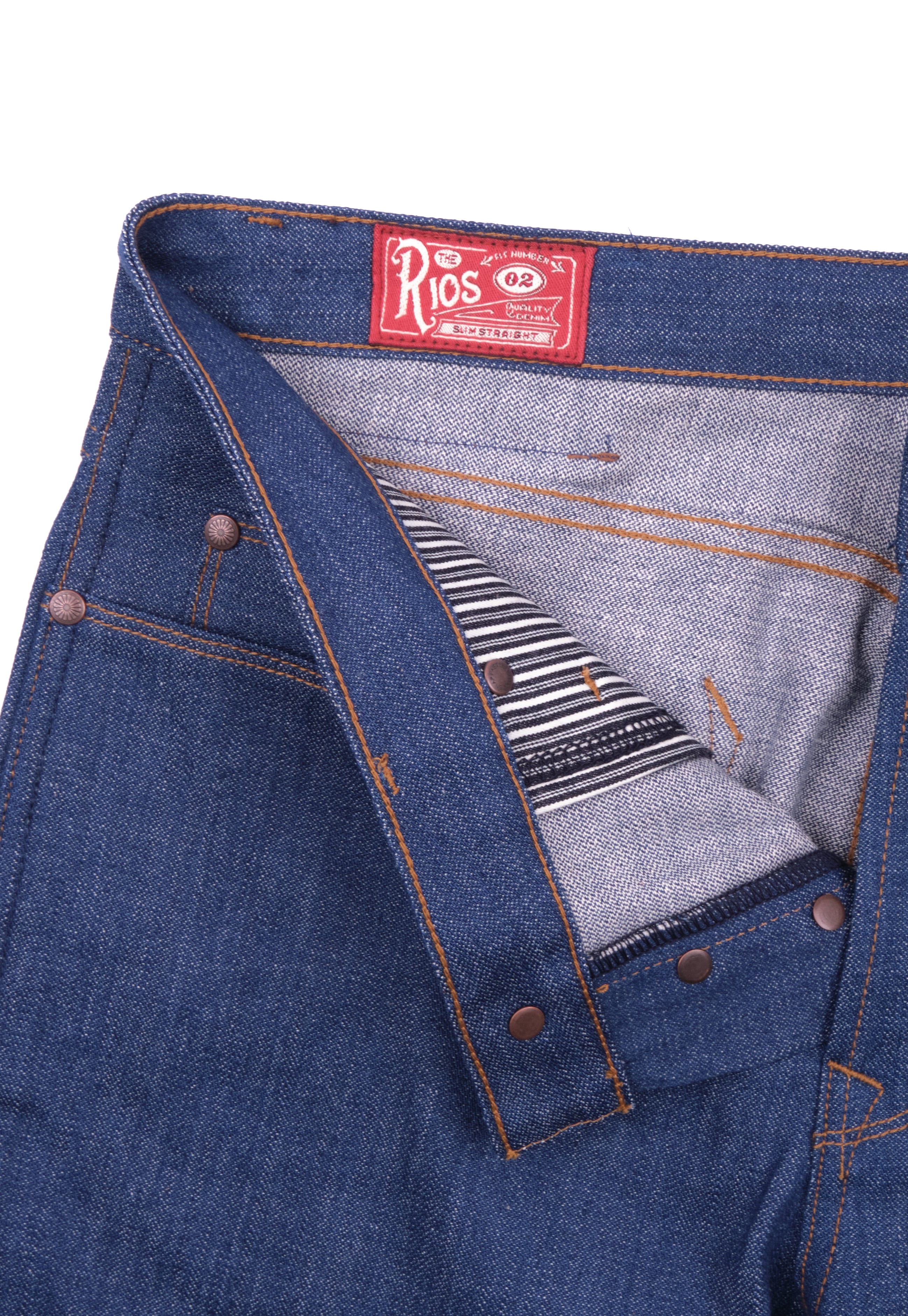 Rios 12 Ounce Vintage Blue Denim