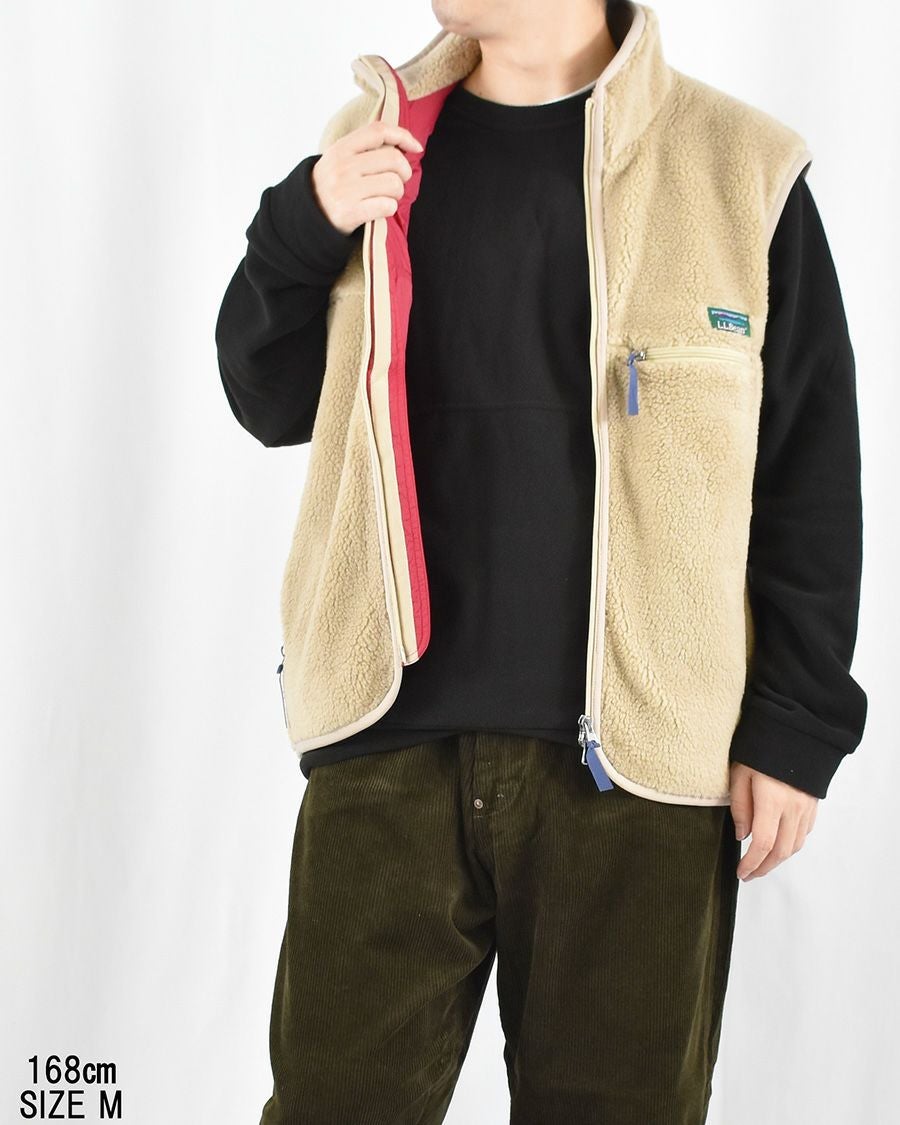 L.L.Bean トップシャムボアフリースベスト MENS | FRENCH Bleu .rooms