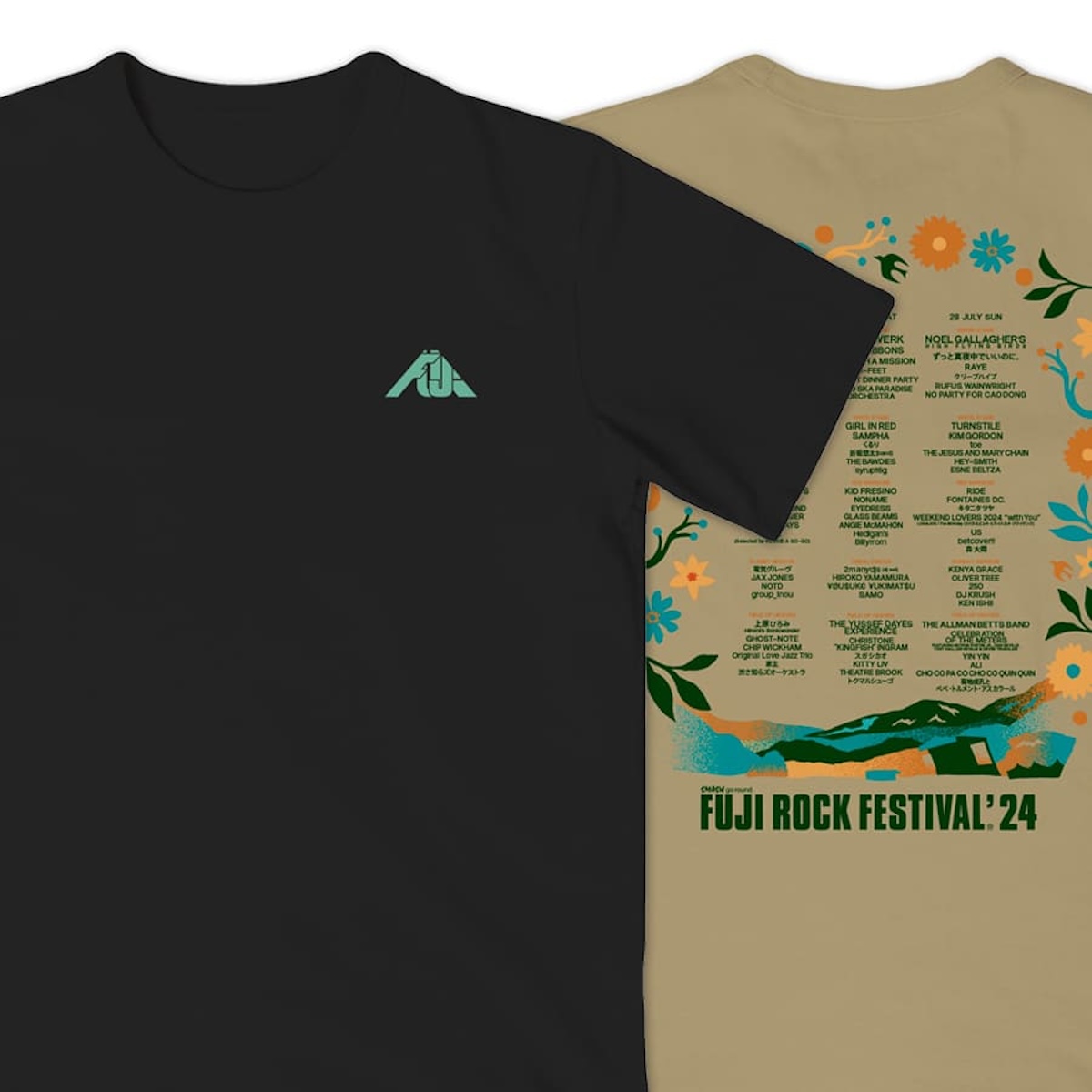 今年のラインナップTシャツ5種が発表！東京ミッドタウン八重洲でのプレ