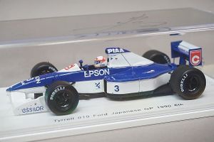 Spark スパーク 1/43 Tyrrell ティレル 019 フォード 中嶋悟 日本GP