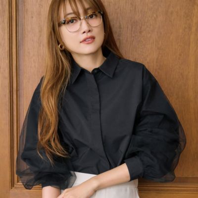 M7days(エムセブンデイズ)の袖チュールシャツ通販 | 集英社HAPPY PLUS