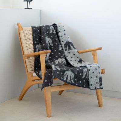 KLIPPAN(クリッパン)の【mina perhonen】ウールハーフブランケット