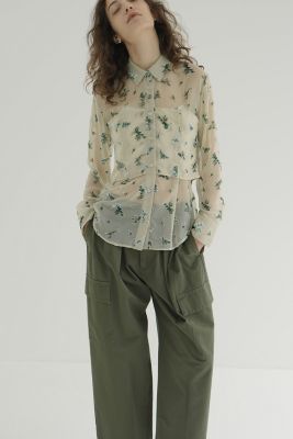 CLANE(クラネ)のFLOWER OPAL BISTIER SHIRTS通販 | 集英社HAPPY PLUS STORE