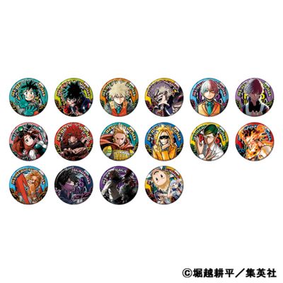 僕のヒーローアカデミア』コレクション缶バッジ 第6弾（全16種） | j