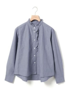 MidiUmi(ミディウミ)のフロントハーフフリルシャツ通販 | 集英社HAPPY