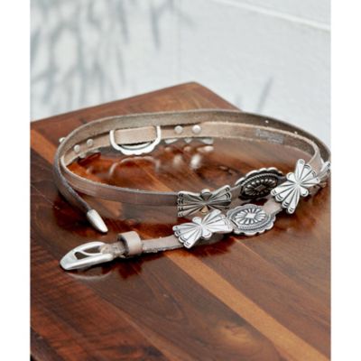 Whim Gazette(ウィム ガゼット)の【Puntovita】コンチョ細ベルト通販