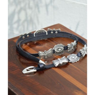 Whim Gazette(ウィム ガゼット)の【Puntovita】コンチョ細ベルト通販