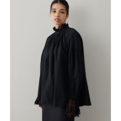 Whim Gazette(ウィム ガゼット)のレースギャザーブラウス通販 | 集英社