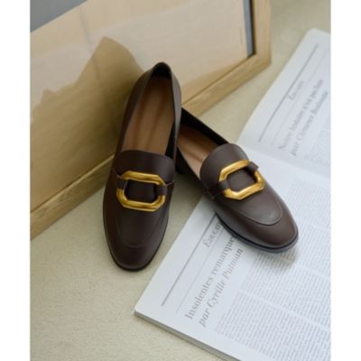 Whim Gazette(ウィム ガゼット)の【THE PAUSE】バックルローファー通販