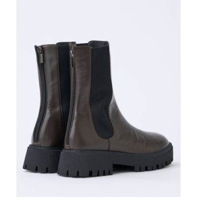 Whim Gazette(ウィム ガゼット)の【THE PAUSE】レザーサイドゴアブーツ