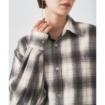 Whim Gazette(ウィム ガゼット)のシャギーチェックシャツ通販 | 集英社