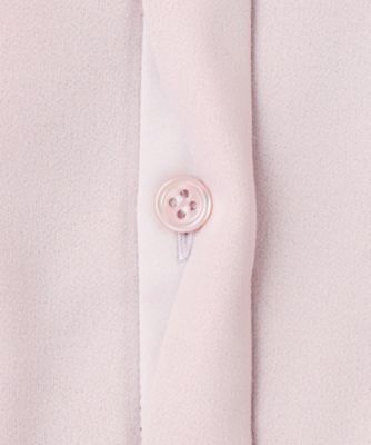 ICB(アイシービー)の【洗える】ウォームサテン クロップドシャツ通販