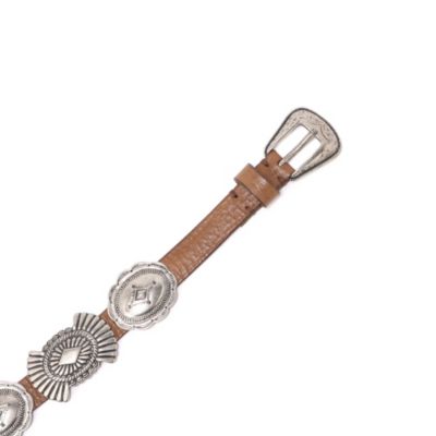 Whim Gazette(ウィム ガゼット)の【Puntovita】レザーコンチョベルト