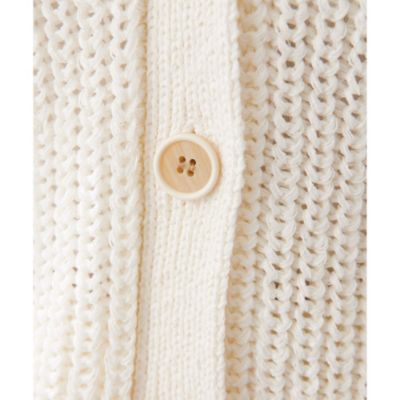 Whim Gazette(ウィム ガゼット)のミドルゲージニットカーディガン通販