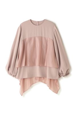 ADORE(アドーア)の◇コンパクトサテンブラウス通販 | 集英社HAPPY PLUS