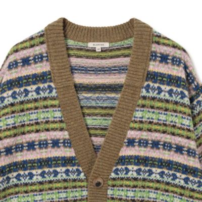 BLAMINK(ブラミンク)のフェアアイルVネックカーディガン通販 | 集英社