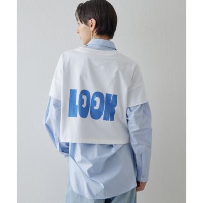 Whim Gazette(ウィム ガゼット)の【GEMINI】フリルベルトシャツ通販