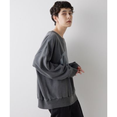 Whim Gazette(ウィム ガゼット)のピグメントロゴウラケプルオーバー